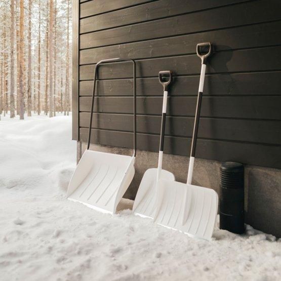Лопата для прибирання снігу Fiskars White (1052522) 1052522 фото