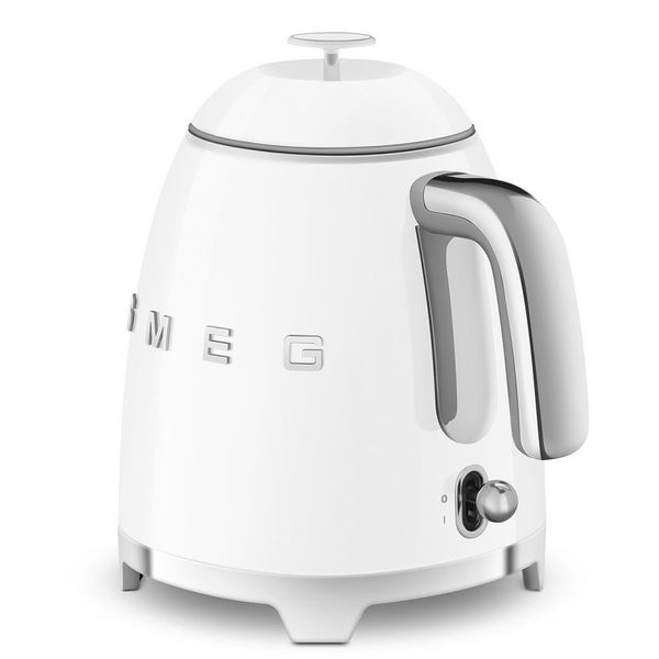 Чайник електричний Smeg (KLF05WHEU) Retro Style 50's - 0,8л - білий KLF05WHEU фото