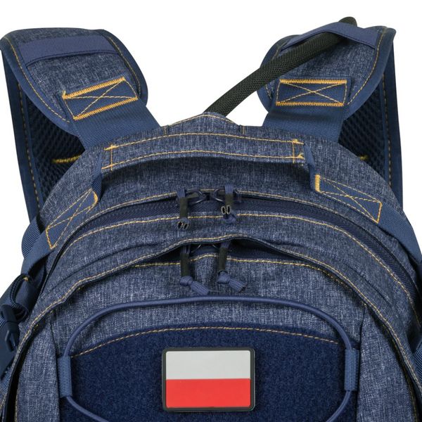 Рюкзак EDC 21л Helikon-Tex Backpack - Nylon Polyester Blend - Melange Grey PL-EDC-NP-M3 фото