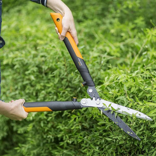 Ножиці для живоплоту Fiskars PowerGear X HSX92 (1023631) 1023631 фото