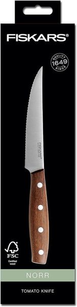 Нож для стейков и томатов Fiskars Norr 12 см (1016472) 1016472 фото