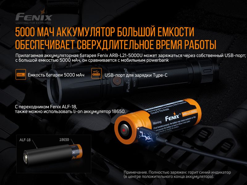 Ліхтар ручний лазерний Fenix TK30 Laser TK30L фото