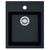 Кухонна мийка Franke Sirius SID 610-40 (114.0497.988) з тектонайта - врізна - колір Чорний 114.0497.988 фото