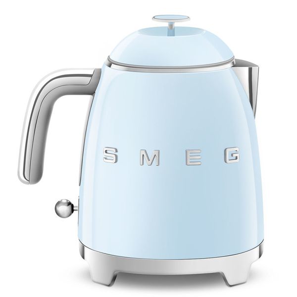 Чайник электрический Smeg (KLF05PBEU) Retro Style 50's - 0,8л - светло-голубой KLF05PBEU фото