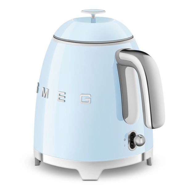 Чайник электрический Smeg (KLF05PBEU) Retro Style 50's - 0,8л - светло-голубой KLF05PBEU фото