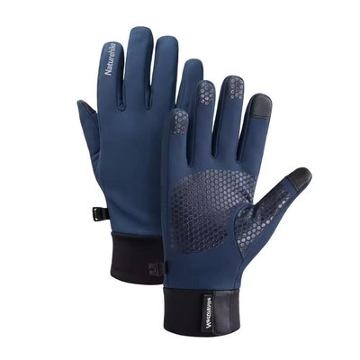 Вологозахисні рукавички Naturehike NH19S005-T, розмір М, темно-блакитні 6927595750490 фото
