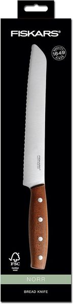 Нож для хлеба Fiskars Norr 21 см (1016480) 1016480 фото