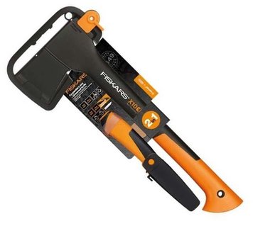 Набор Fiskars топор Х10 (1015619) + универсальный нож Fiskars (1023618) 1057914 1057914 фото