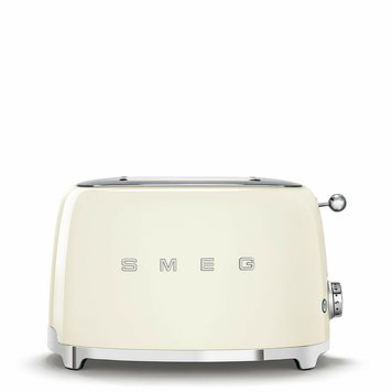 Тостер Smeg (TSF01CREU) Retro Style 50's - 2 тоста- кремовий TSF01CREU фото