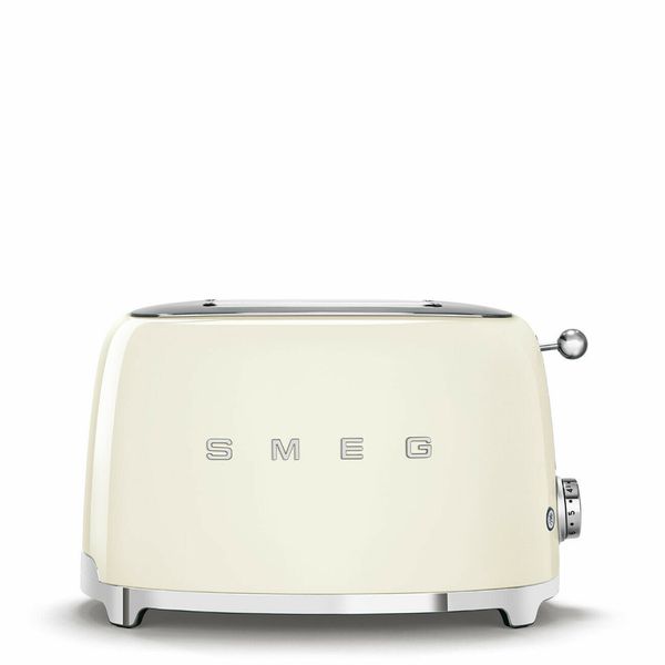 Тостер Smeg (TSF01CREU) Retro Style 50's - 2 тости - кремовий TSF01CREU фото