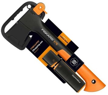 Набор Fiskars топор Х7 (1015618) + точило Fiskars Xsharp (1000601) 1020183 1020183 фото