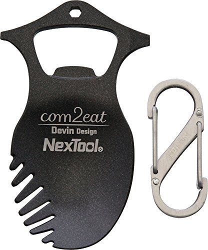 Міні-Мультитул NexTool (KT5013B) BOTLLE OPENER & Cutlery Com2eat KT5013B фото