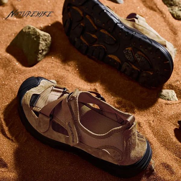 Трекінгові літні черевики Naturehike (CNH23SE004) розмір 43, чорні 6975641884606 фото