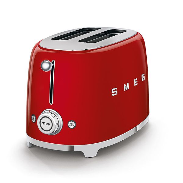 Тостер Smeg (TSF01RDEU) Retro Style 50's - 2 тости - червоний TSF01RDEU фото