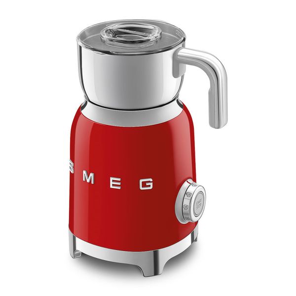 Вспенитель молока Smeg (MFF01RDEU) Retro Style 50's - красный MFF01RDEU фото