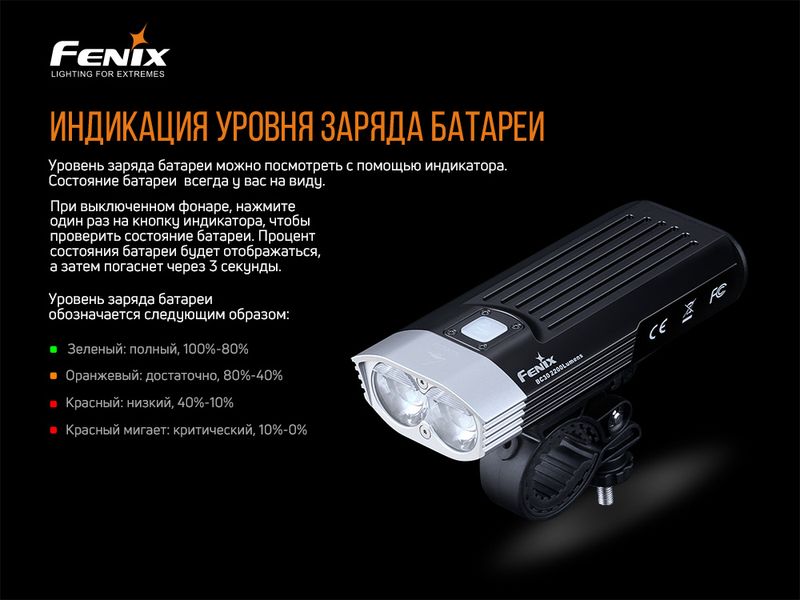 Велофара Fenix BC30 V2.0 BC30V20 фото