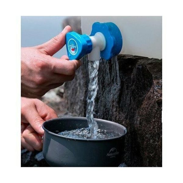 Каністра для води Naturehike BPA free NH16S012-T, 12 л, біла 6927595721650 фото