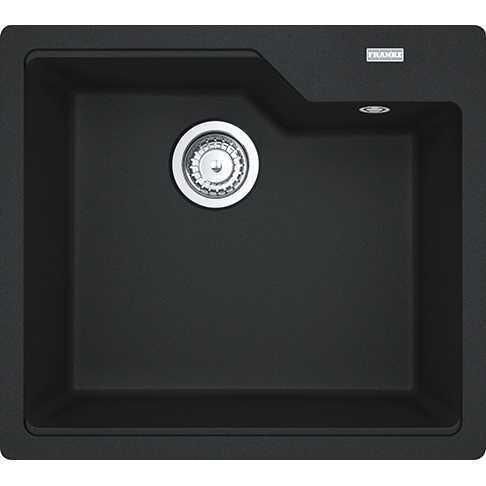 Кухонна мийка Franke Urban UBG 610-56 (114.0701.786) гранітна - врізна - колір Онікс - (пластиковий коландер у комлекті) 114.0701.786 фото