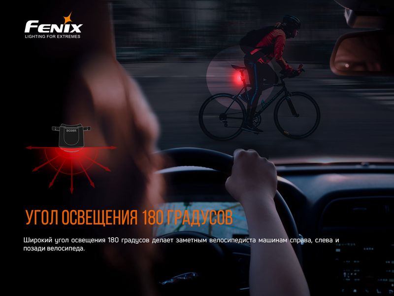 Велофара задня Fenix BC05R V2.0 BC05RV20 фото