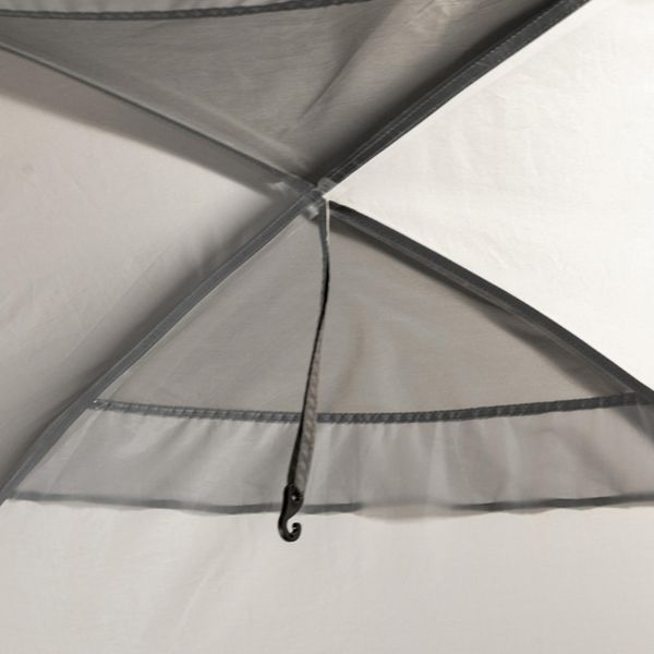 Шатро Bo-Camp Partytent Light Large Grey (4472270) DAS302120 фото