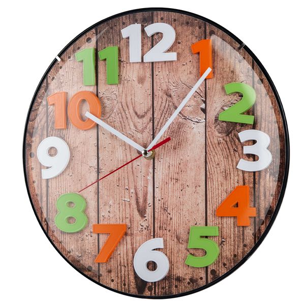 Годинник настінний Technoline WT7435 Wood Brown (WT7435) DAS301308 фото