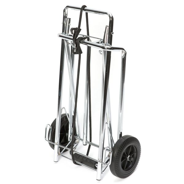 Візок господарський Bo-Camp Luggage Trolley Foldable 40 kg Silver (5267279) DAS302121 фото