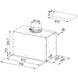 Кухонна витяжка Franke Box Flush EVO FBFE WH MATT A70 (305.0665.367) Білий матовий- вбудована - 70 см 305.0665.367 фото 2