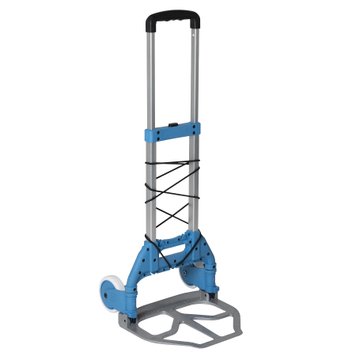 Візок господарський Bo-Camp Trolley Foldable 75 kg Silver/Blue (5267283) DAS302122 фото