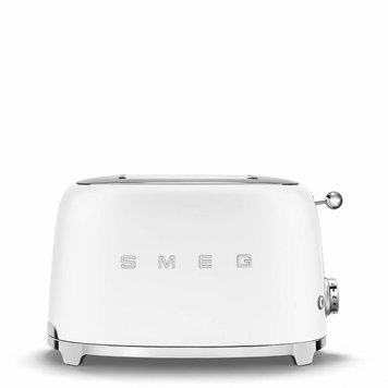 Тостер Smeg (TSF01WHMEU) Retro Style 50's - 2 тости - білий матовий TSF01WHMEU фото