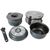 Набор посуды Bo-Camp Trekking 5 Pieces Anthracite (2300351) DAS302118 фото