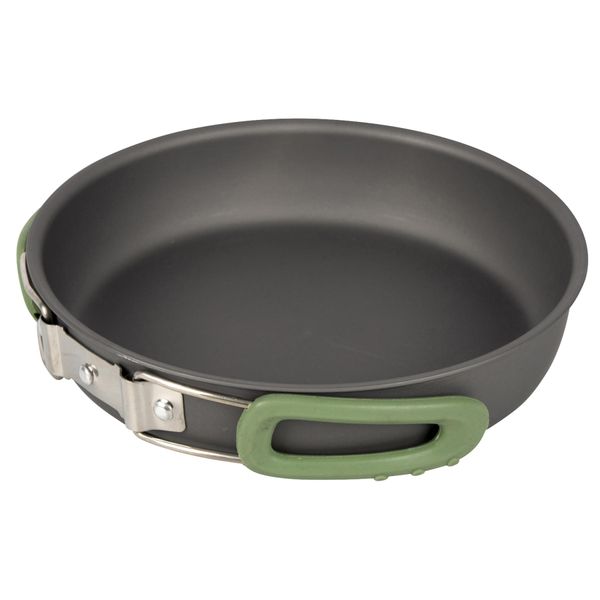 Набор посуды Bo-Camp Explorer 4 Pieces 19 Hard Anodized Grey/Green (2200241) DAS302733 фото