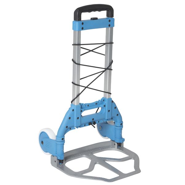 Візок господарський Bo-Camp Trolley Foldable 75 kg Silver/Blue (5267283) DAS302122 фото