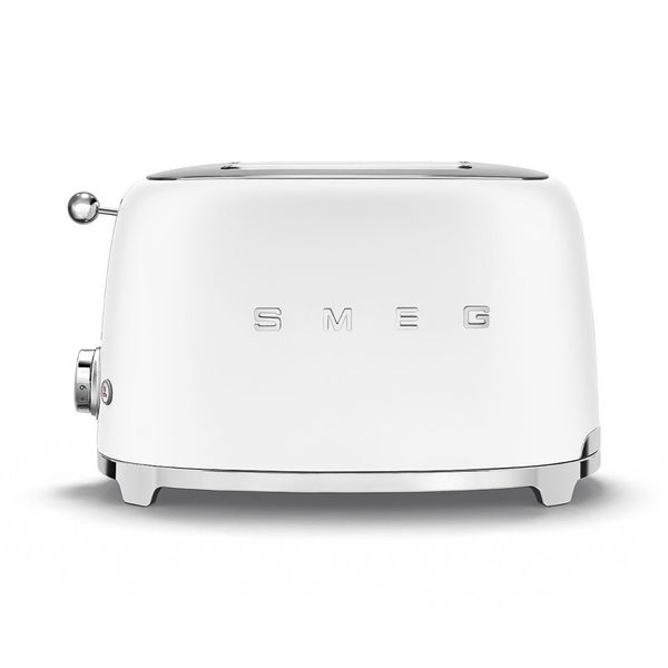 Тостер Smeg (TSF01WHMEU) Retro Style 50's - 2 тости - білий матовий TSF01WHMEU фото