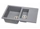 Кухонная мойка Miraggio LAPAS gray (0000020) Искусственный камень - Врезная - Серый 0000020 фото 3