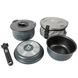 Набор посуды Bo-Camp Trekking 5 Pieces Anthracite (2300351) DAS302118 фото 1