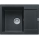 Кухонна мийка Franke Maris MRG 611-62 (114.0631.437) гранітна - врізна - оборотна - колір Чорний матовий 114.0631.437 фото 1