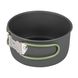 Набір посуду Bo-Camp Explorer 4 Pieces 19 Hard Anodized Grey/Green (2200241) DAS302733 фото 10