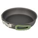 Набор посуды Bo-Camp Explorer 4 Pieces 19 Hard Anodized Grey/Green (2200241) DAS302733 фото 12