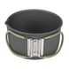 Набір посуду Bo-Camp Explorer 4 Pieces 19 Hard Anodized Grey/Green (2200241) DAS302733 фото 9