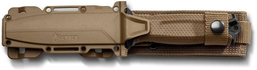 Ніж з фіксованим лезом тактичний Gerber Strongarm Fixed Coyote Fine Edge 31-003615 (1027826) 1027826 фото