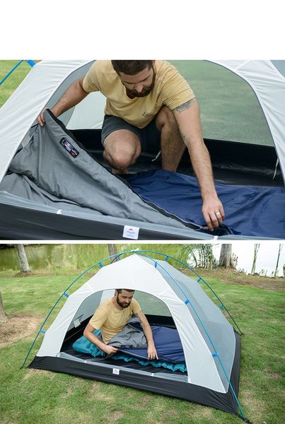 Спальник надлегкий Naturehike Ultra light LW 180 NH15S003-D, (20 °C), p-p M, правий, темно-зелений 6927595703212-R фото