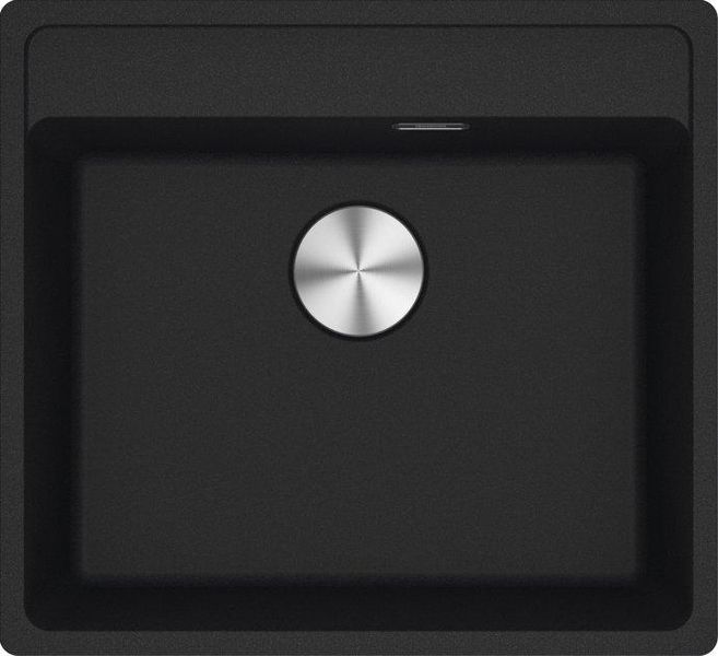 Кухонна мийка Franke Maris MRG 610-52 TL (114.0668.819) гранітна - врізна - колір Чорний матовий 114.0668.819 фото