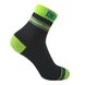 Шкарпетки водонепроникні Dexshell Pro visibility Cycling, р-р L (43-46), з зеленою смугою DS648HVYL фото 1