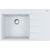 Кухонна мийка Franke Centro CNG 611-78 TL (114.0630.473) гранітна - врізна - крило праворуч - колір Білий 114.0630.473 фото
