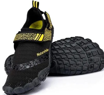 Швидковисихаючі сітчасті черевики Naturehike NH20FS022, розмір L, чорні 6927595747940 фото