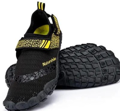 Швидковисихаючі сітчасті черевики Naturehike NH20FS022, розмір 43-44, чорні 6927595747957 фото