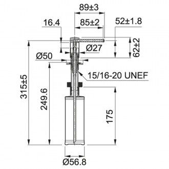 Дозатор моющих средств Franke Comfort (119.0578.745) бежевый 119.0578.745 фото