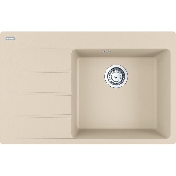 Кухонна мийка Franke Centro CNG 611-78 TL (114.0630.467) гранітна - врізна - крило ліворуч - колір Бежевий 114.0630.467 фото