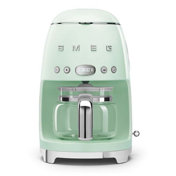 Кофеварка капельная Smeg (DCF02PGEU) Retro Style 50's - светло-зеленый DCF02PGEU фото