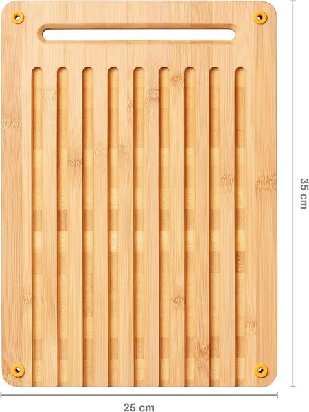 Доска разделочная бамбуковая Fiskars Functional Form (1059230) 1059230 фото